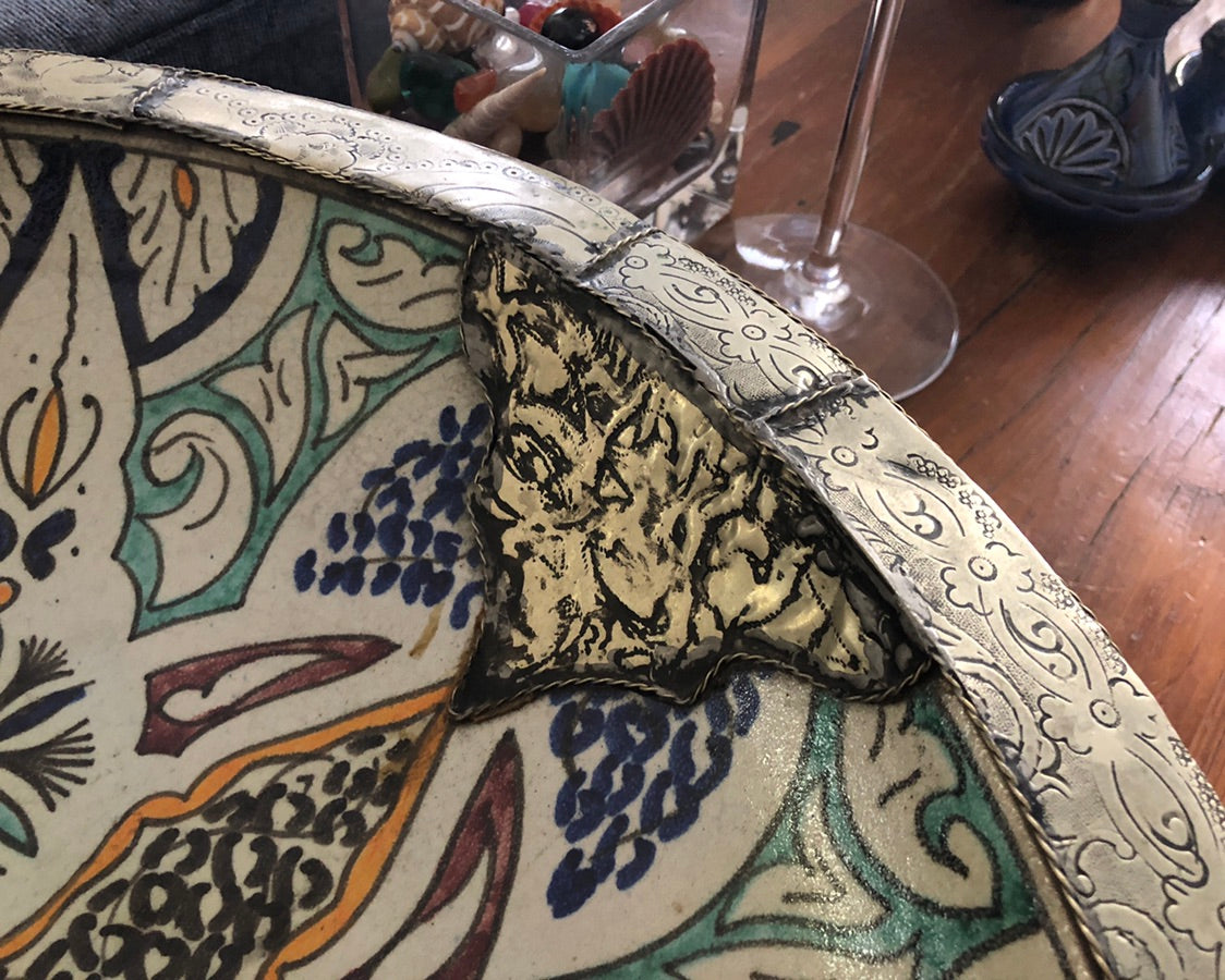 Moorish Fez Large Serving Bowl