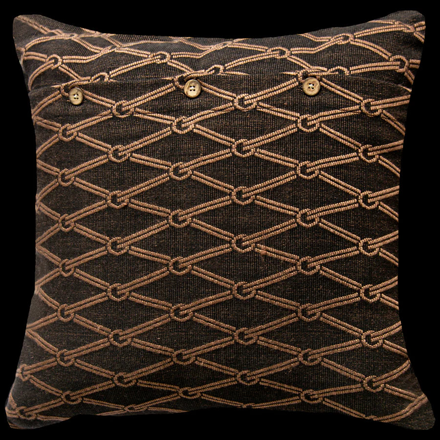 Weave California Stirrups Lounge Cushion in Black