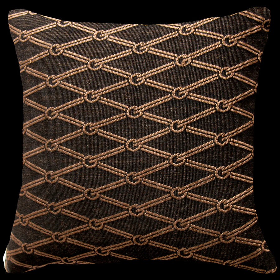 Weave California Stirrups Lounge Cushion in Black