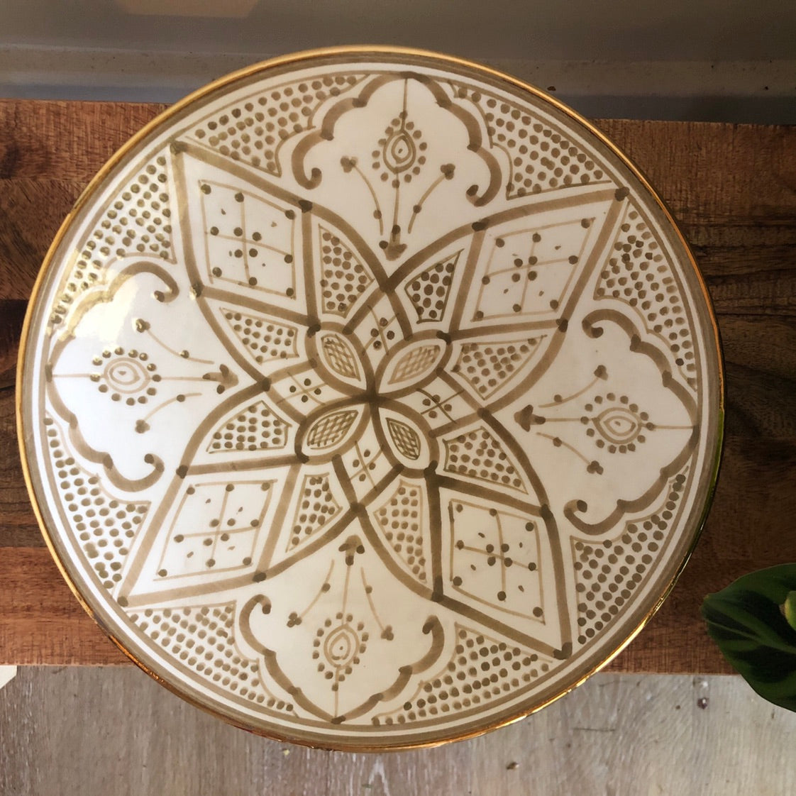 Genuine Rabat Safi Set - Large Plate, Small Plate & Bowl in Earth