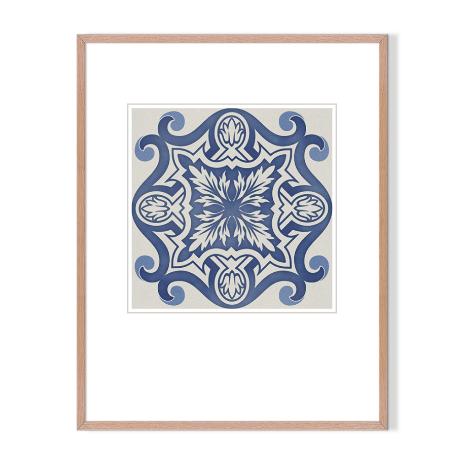 Blue Tile I Artwork