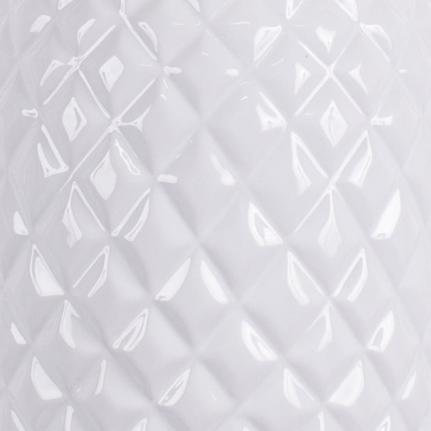 Island Table Lamp Gloss Ceramic in White