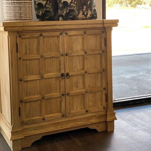 Reclaimed Elm 2 Door Cabinet