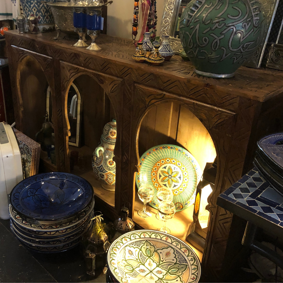 Hassan Timber Console