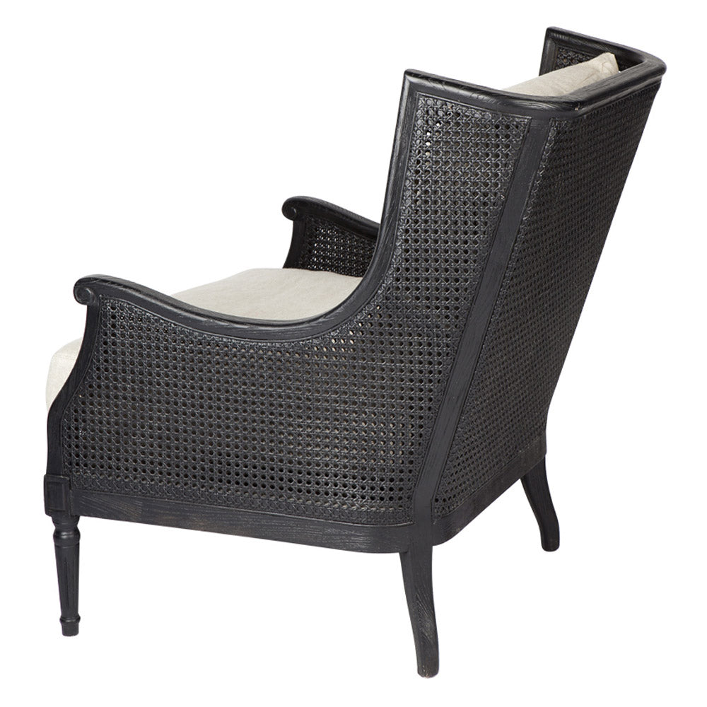 Havana Arm Chair in Black