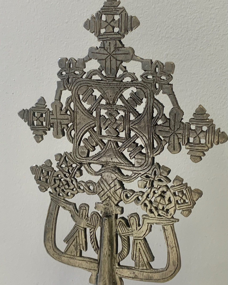 Ethiopian Cross in Silver