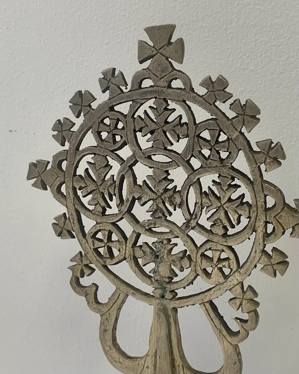 Ethiopian Cross in Silver