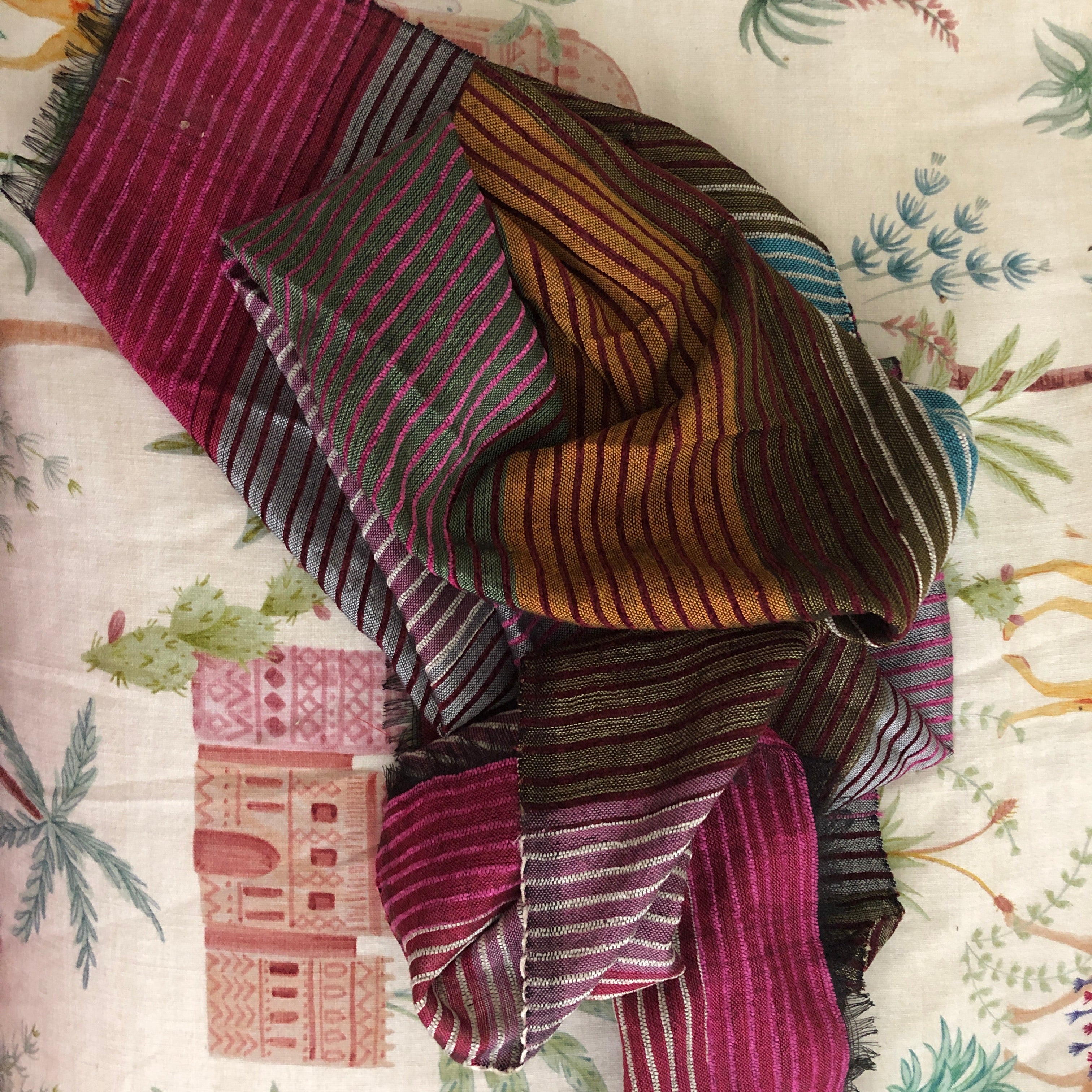 Cactus Silk Table Runner