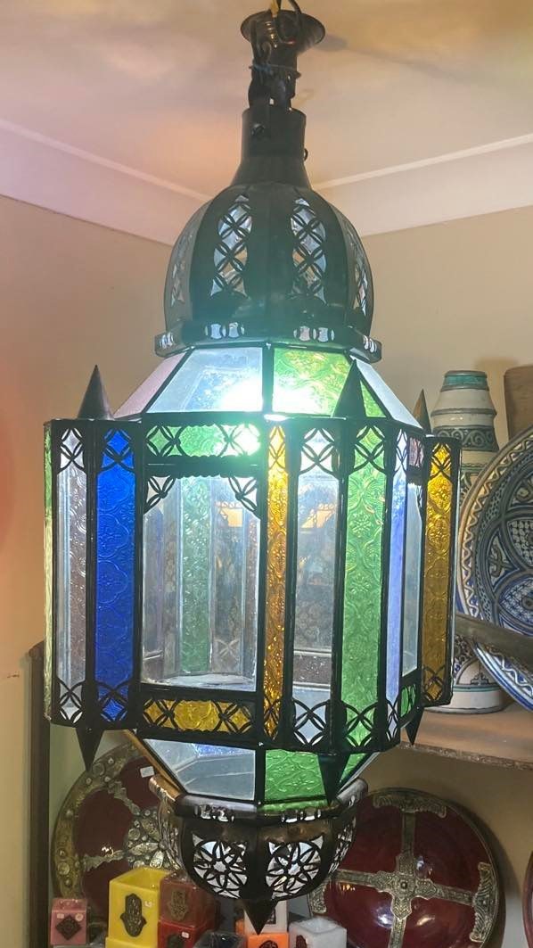 Genuine Moroccan Large Hanging Light
