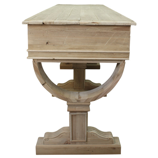 Curtis Console in Reclaimed Timber