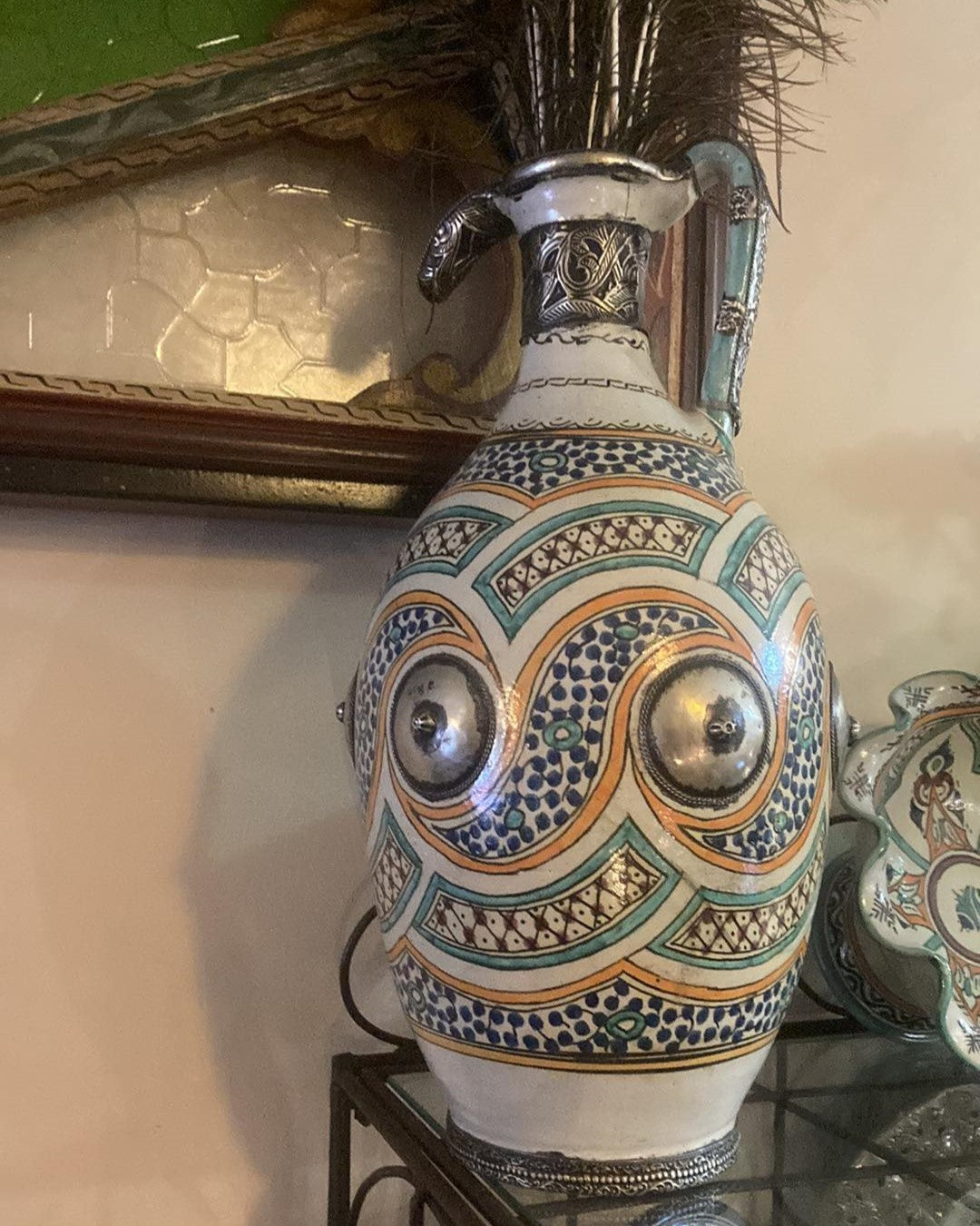Moorish Fez Jug/Vase