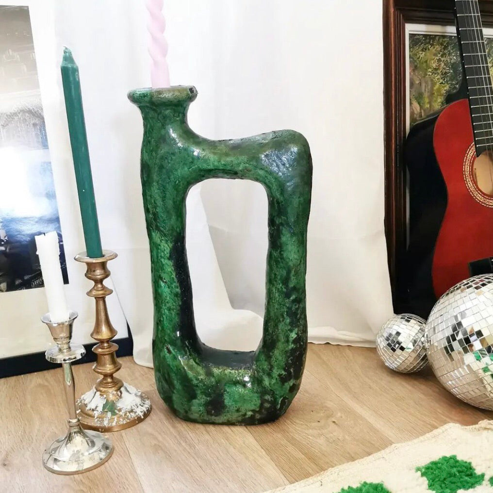 Tamegroute Abstract Candleholder