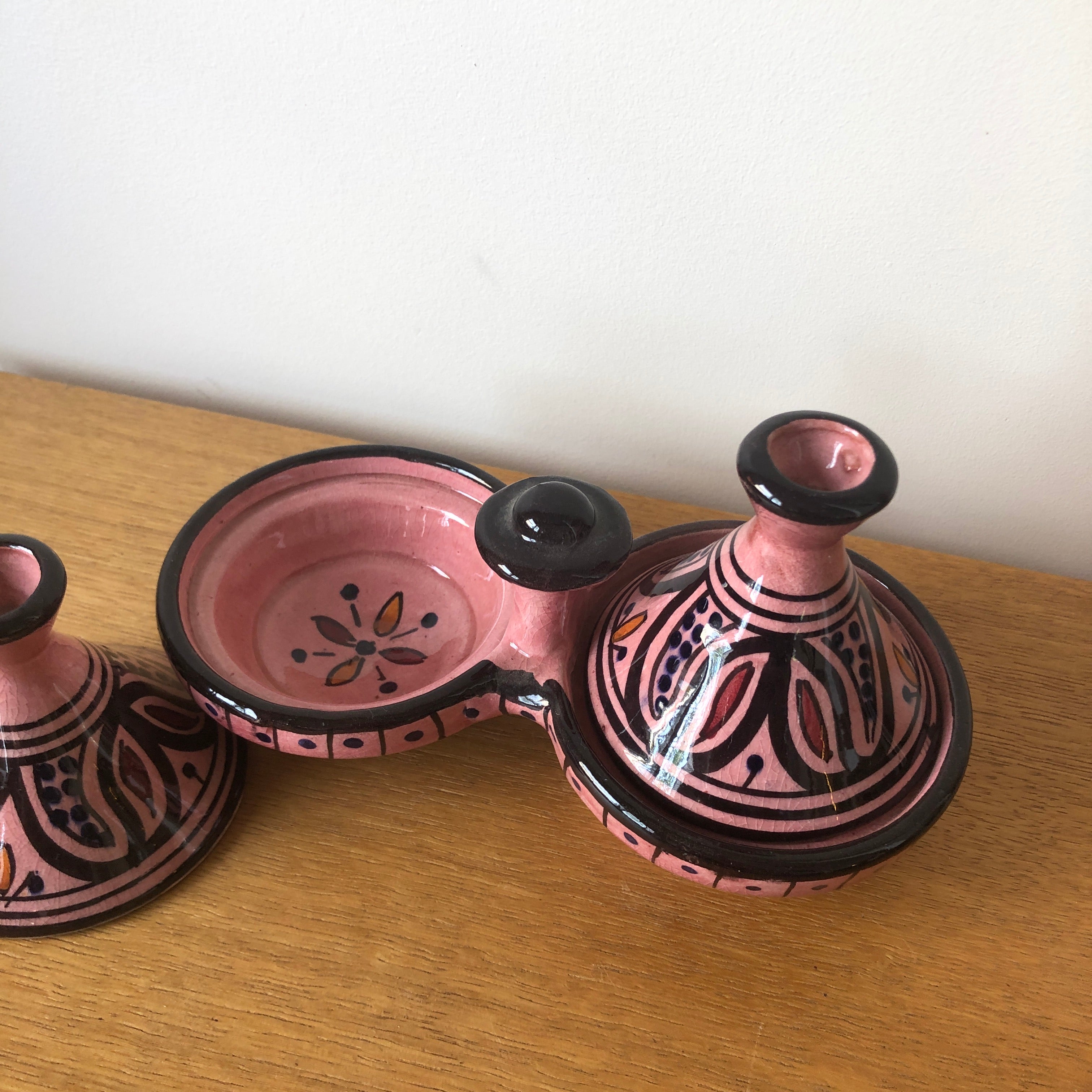 Maroc Mini Dual Tagine in Rose