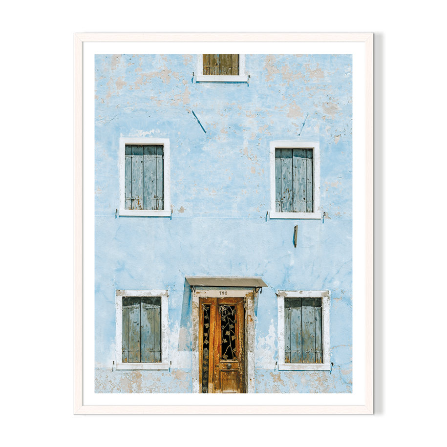 Blue Shutters Art Work