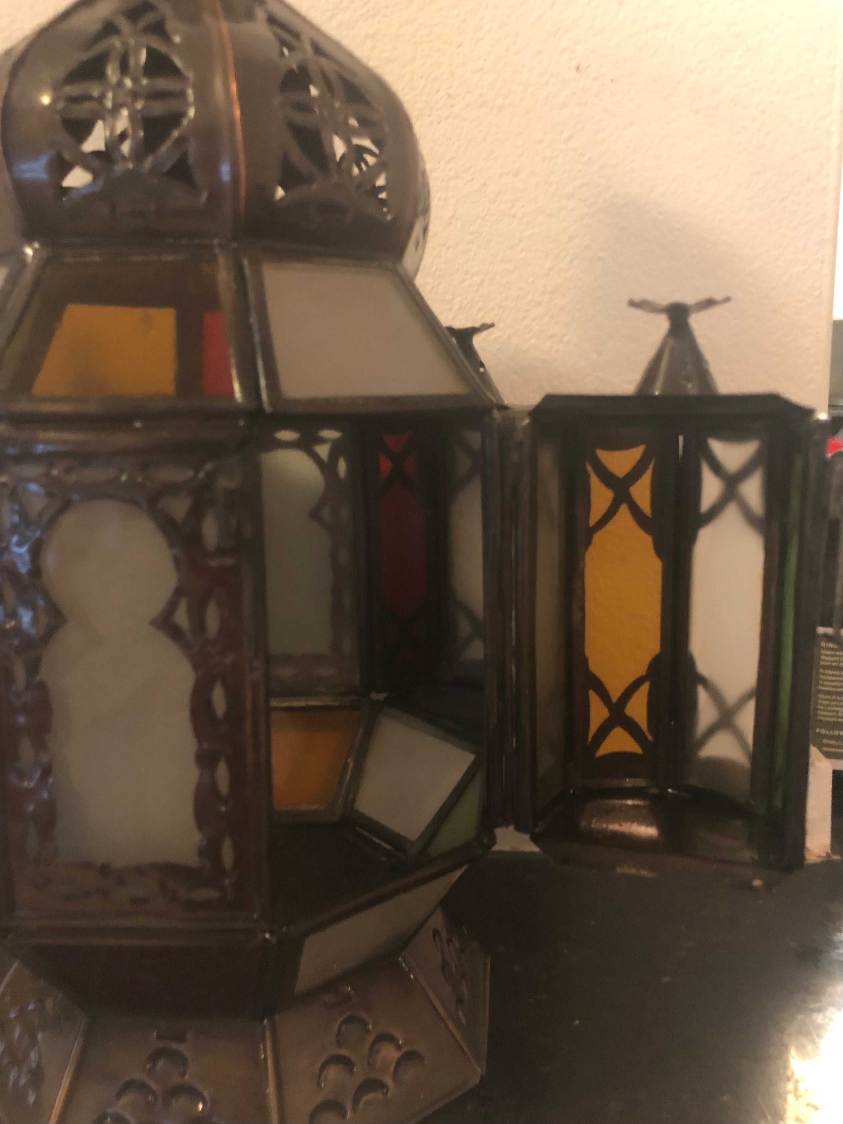 Genuine Moroccan Small Hanging Lantern
