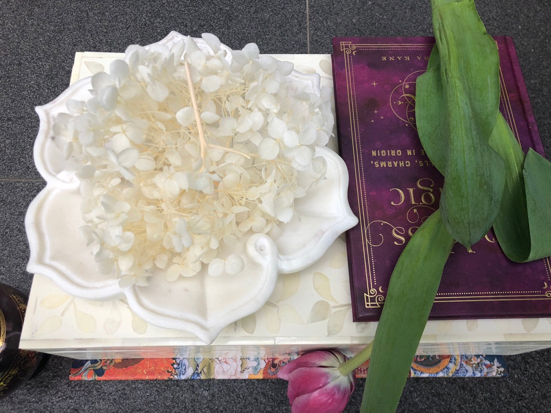 Urali Marble Mandala Bowl
