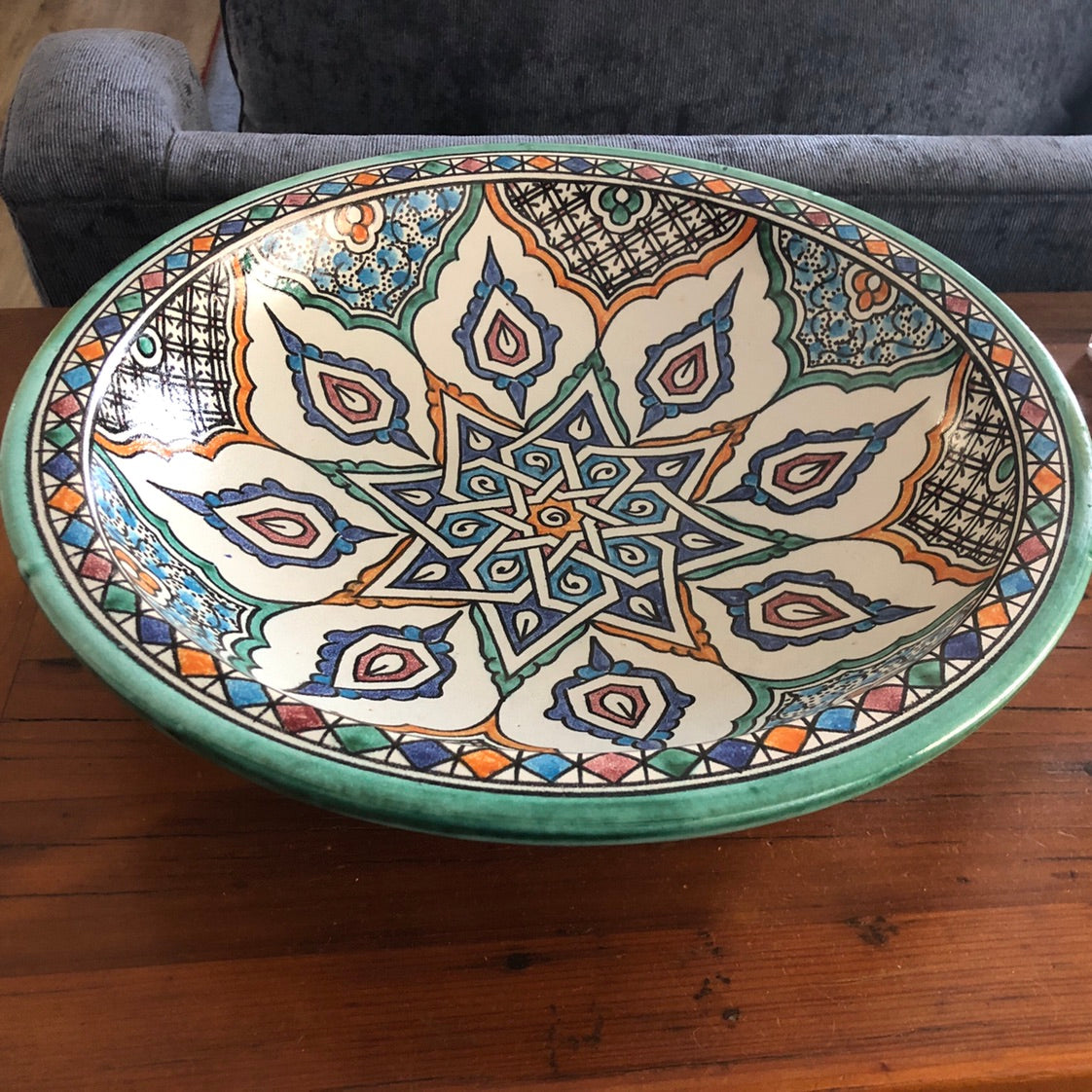 Moorish Fez Medium Serving Bowl