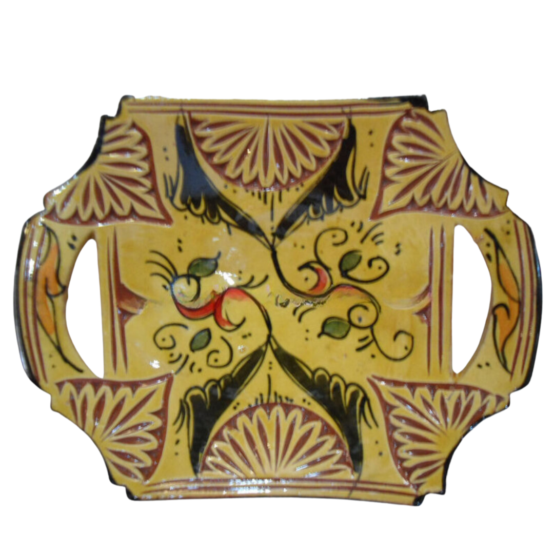 Safi Plate with Handles
