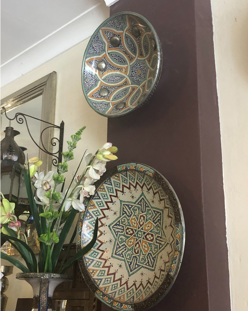 Moorish Fez Large Serving Bowl