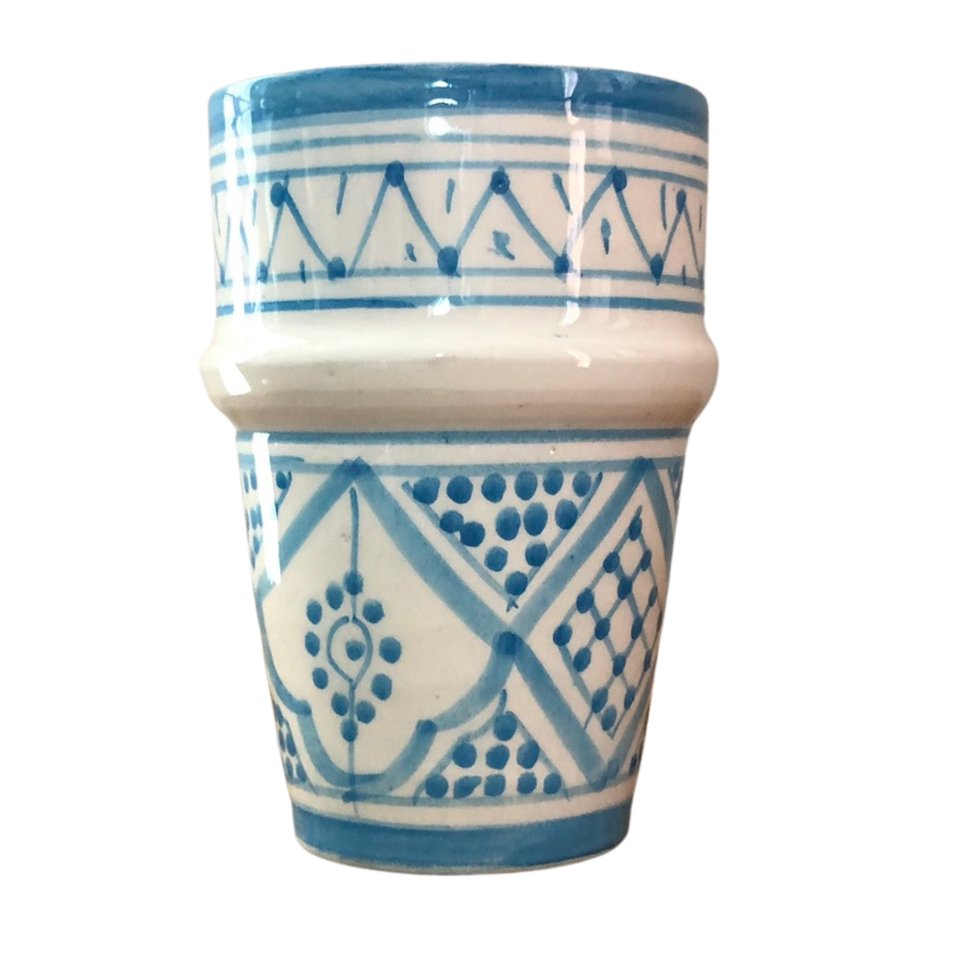 Genuine Rabat Safi Traditional Mug in Turquoise
