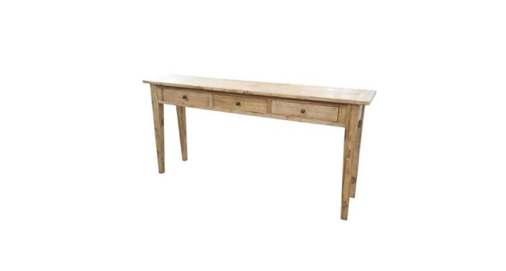 Elm Console Table 3 Drawer