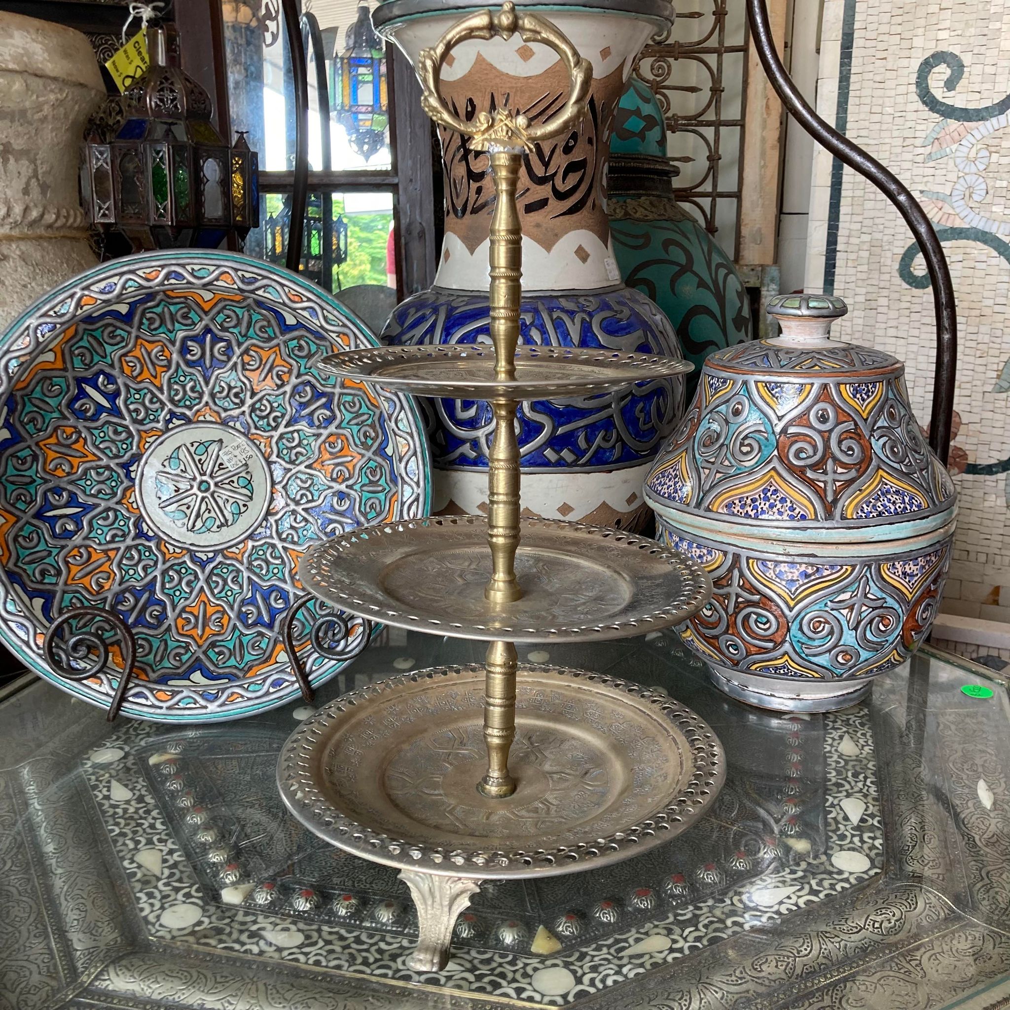 Moroccan 3 Tier Cake Stand