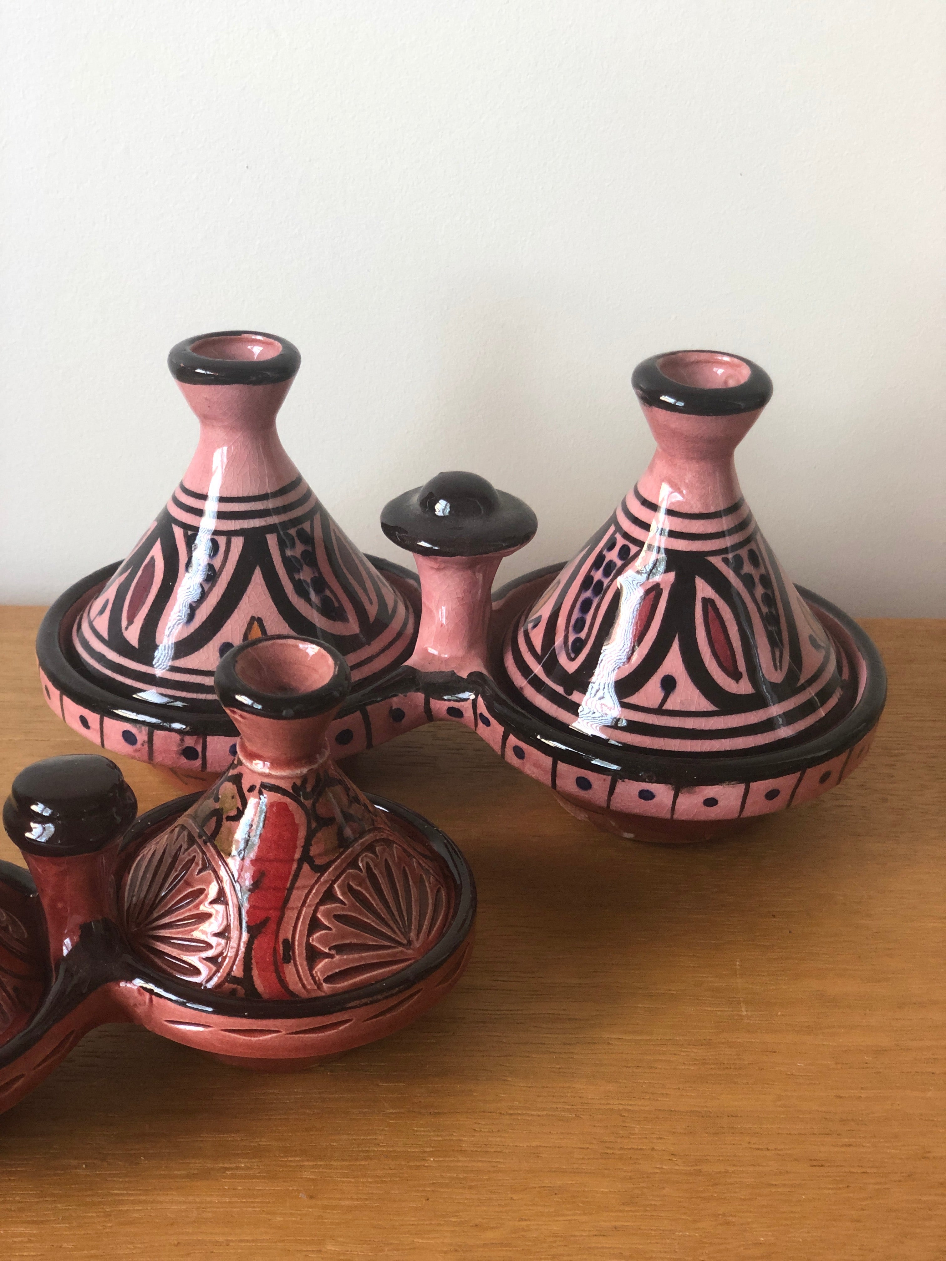 Maroc Mini Dual Tagine in Rose