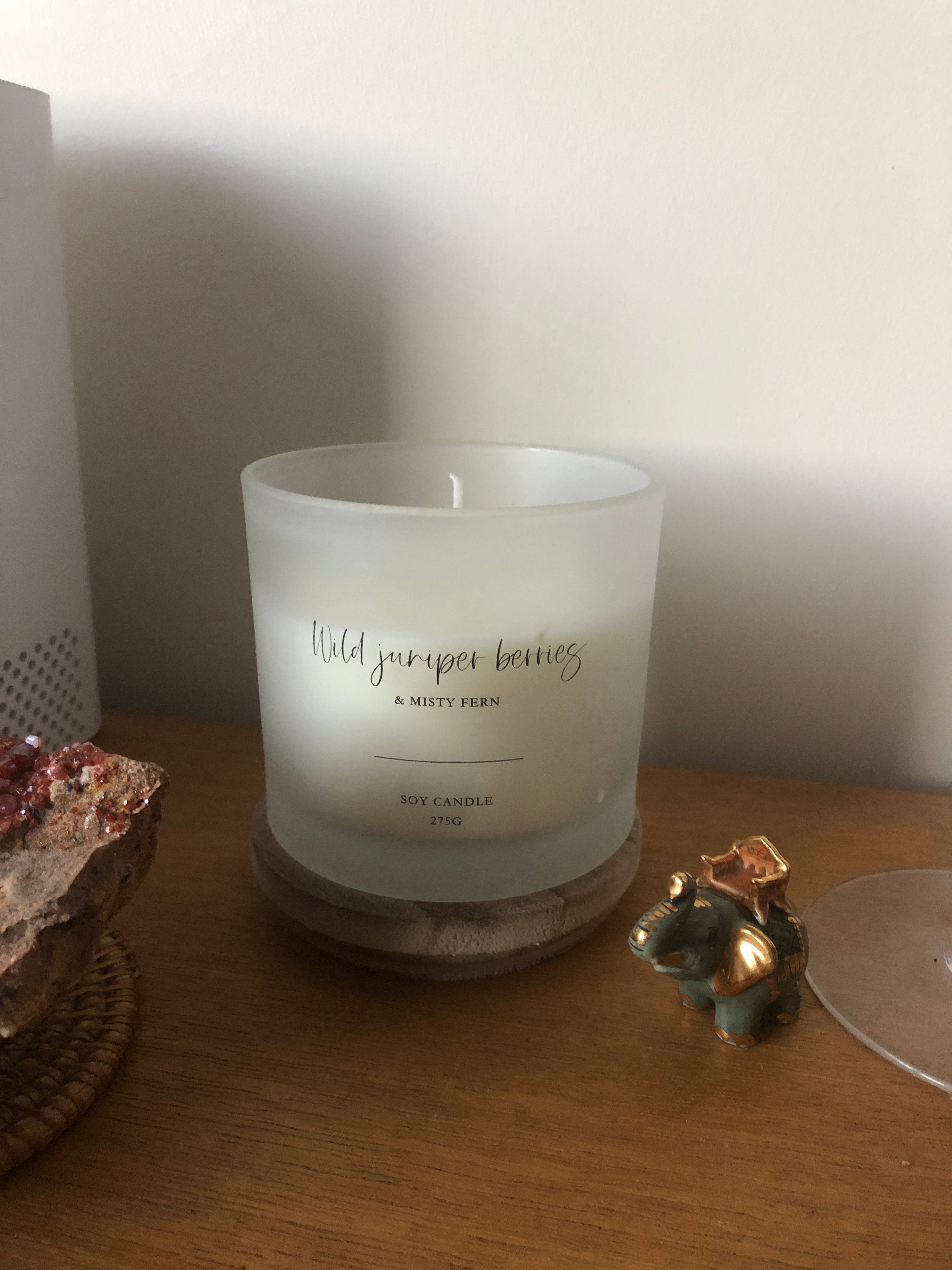Soy Candle (275g) - Wild Juniper Berry