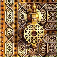 Moroccan Brass Berber Door Knocker