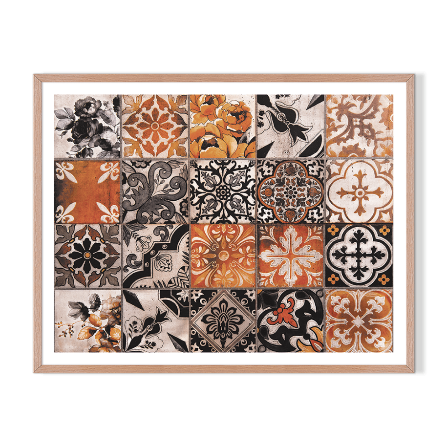 Moorish Orange Art Work