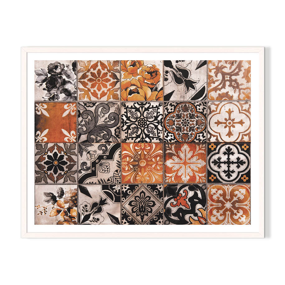 Moorish Orange Art Work