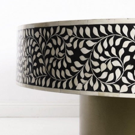 Bone Inlay Geo Inlay Nine-Drawer Dresser