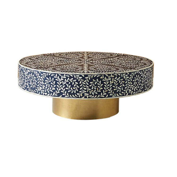 Bone Inlay Geo Inlay Nine-Drawer Dresser
