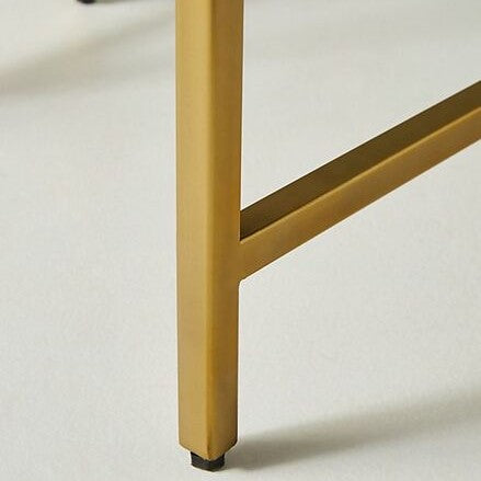Tropical Wood Inlay Coffee Table