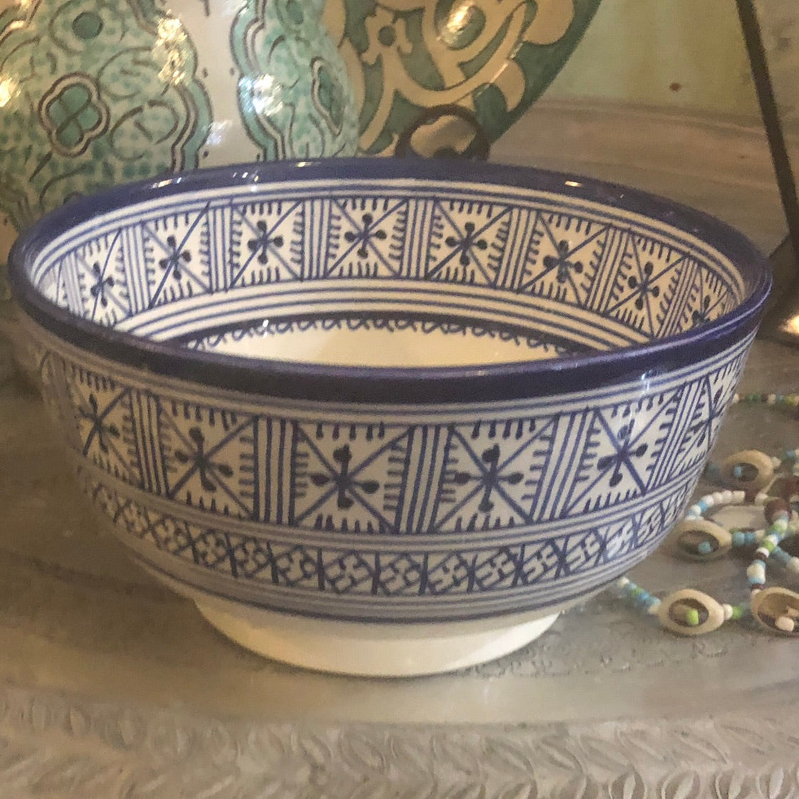 Fez Bowl in Blue