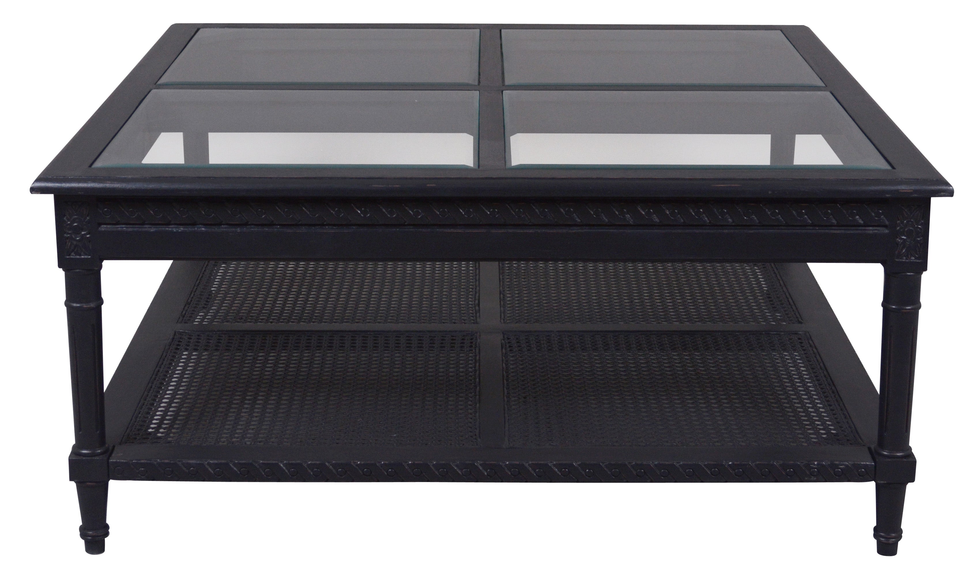 Nimes Square Coffee Table in Black