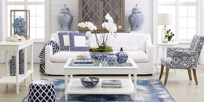 Nimes Square Coffee Table in White