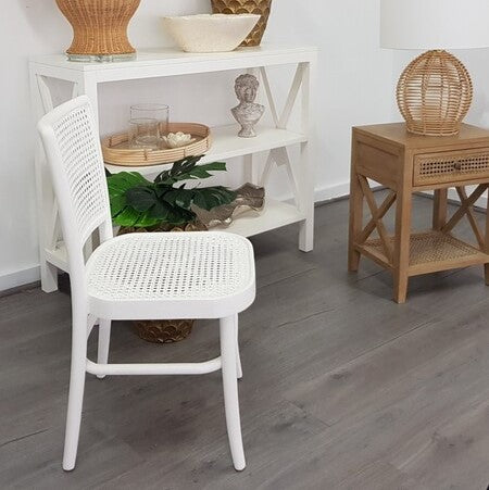 Palm Rattan Dining Chair