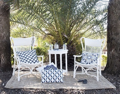 St Kitts Armchair in White