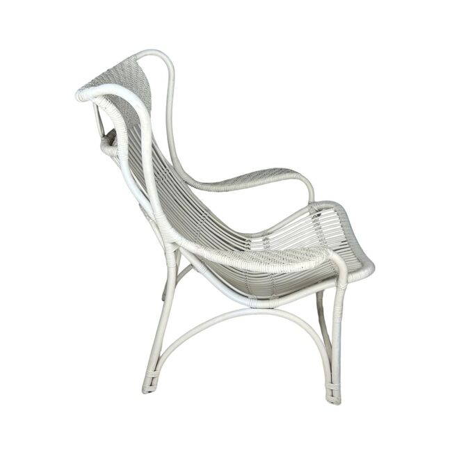 St Kitts Armchair in White