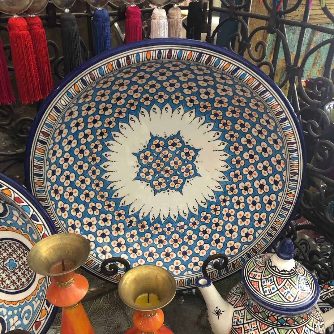 Daisy Ceramic Platter