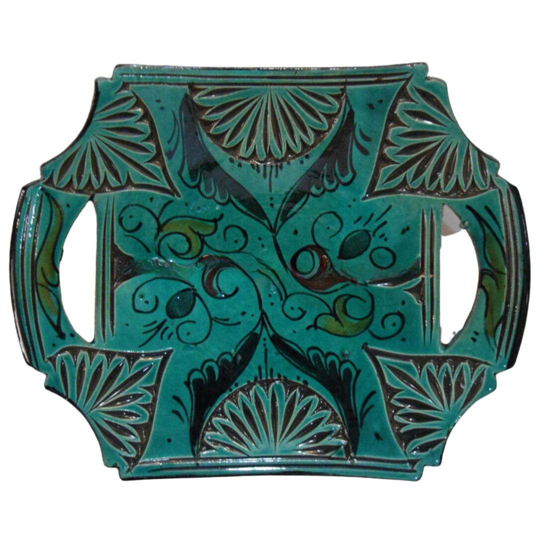 Safi Plate with Handles