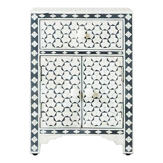 Riley Bone Inlay Side Table