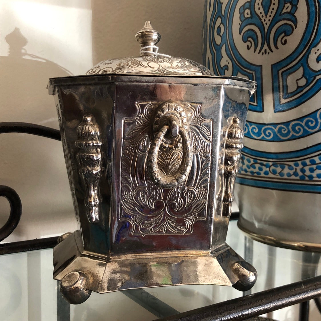 Moroccan Tea Caddy/Sugar Bowl