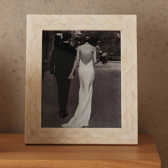 Elegance Bone Inlay Picture Frame - Large