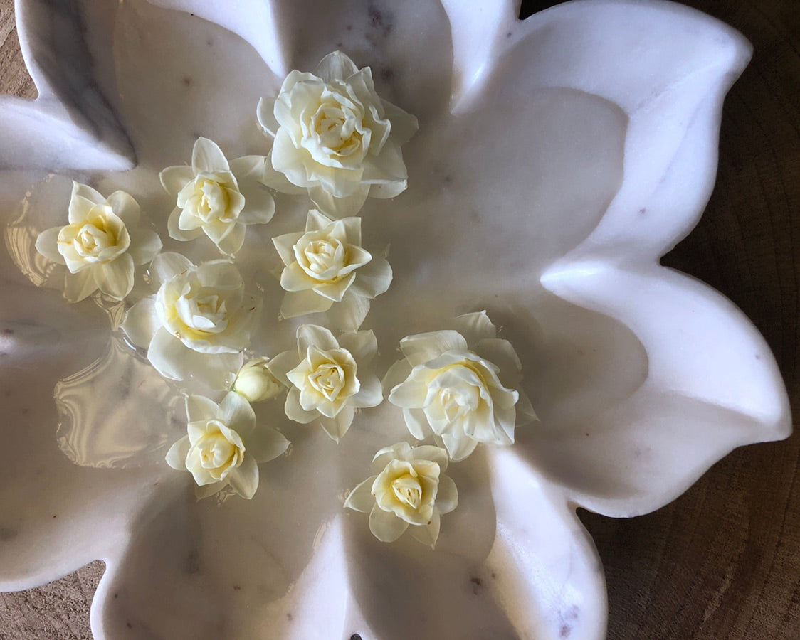 Banswara Lily Marble Bowl