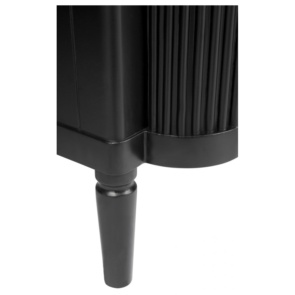 Arielle Bedside Table in Black