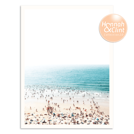 On The Beach Print
