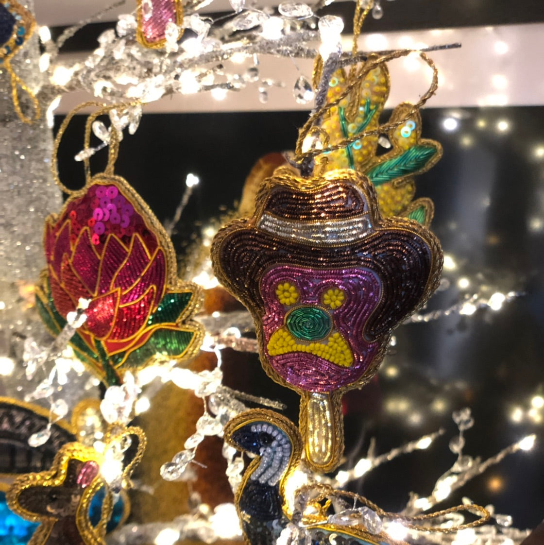 Bubble-o Bill Sequin Hanging Decoration