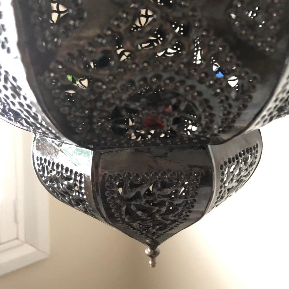 Genuine Moroccan Fretwork Pendant Light Shade - Rachid